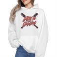 Hits 'n Giggles Baseball Player Women Baseball Mom Mother Wmen Hoodie Hits 'n Giggles Baseball Player Women Baseball Mom Mother Wmen Hoodie