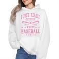 I Just Really Dislike Baseball Pants Baseball Mom Mama Wmen Hoodie I Just Really Dislike Baseball Pants Baseball Mom Mama Wmen Hoodie