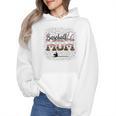 Leopard Baseball Mom Mama Mommy Bleached Wmen Hoodie Leopard Baseball Mom Mama Mommy Bleached Wmen Hoodie