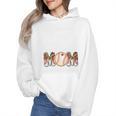 Loud And Proud Baseball Mom Messy Bun 2024 Premium Wmen Hoodie Loud And Proud Baseball Mom Messy Bun 2024 Premium Wmen Hoodie
