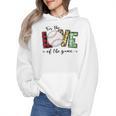 For The Love Of The Game Day Baseball Mom Cheering Lovers Wmen Hoodie For The Love Of The Game Day Baseball Mom Cheering Lovers Wmen Hoodie