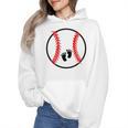 Pregnant Baseball Mom Pregnancy Announcement Baby Feet Belly Wmen Hoodie Pregnant Baseball Mom Pregnancy Announcement Baby Feet Belly Wmen Hoodie