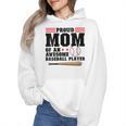 Proud Mom Of An Awesome Baseball Player Baseball Mom Wmen Hoodie Proud Mom Of An Awesome Baseball Player Baseball Mom Wmen Hoodie