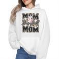 Retro Baseball Mom Mama Baseball Life Mother's Day Baseball Premium Tri-Blend Wmen Hoodie