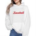 Retro Baseball Mom Mother's Day Weekend Forecast Baseball Premium Wmen Hoodie Retro Baseball Mom Mother's Day Weekend Forecast Baseball Premium Wmen Hoodie