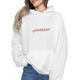 Sarcastic Baseball Mom Mama Baseball Life Premium Wmen Hoodie