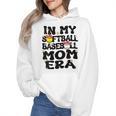 In My Softball Baseball Mom Era Retro Groovy Mom Of Both Wmen Hoodie In My Softball Baseball Mom Era Retro Groovy Mom Of Both Wmen Hoodie