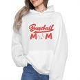 Somebody's Loud Mouth Baseball Mom Mama Premium Wmen Hoodie