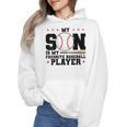 My Son Is My Favorite Baseball Player Baseball Mom Wmen Hoodie My Son Is My Favorite Baseball Player Baseball Mom Wmen Hoodie