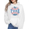 Spring 2024 Season Cute Baseball Mom It Is The Season Wmen Hoodie