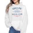 Spring 2025 Swing Batter Baseball Mom Sideline Social Club Wmen Hoodie