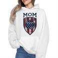 USA Mum Mother's Day Baseball Mom Wmen Hoodie USA Mum Mother's Day Baseball Mom Wmen Hoodie