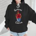 African American Baseball Mom Gemini Queen Zodiac Sign Wmen Hoodie African American Baseball Mom Gemini Queen Zodiac Sign Wmen Hoodie