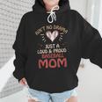 Ain’t No Drama Just a Loud & Proud Baseball Mom Wmen Hoodie