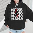Baseball Mama Baseball Mom Wmen Hoodie