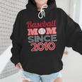 Baseball Mom Since 2010 Wmen Hoodie