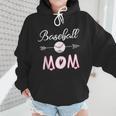 Baseball Mom Birthday Sport Baseball Sport Matching Family Wmen Hoodie