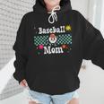 Baseball Mom Cute Retro Look Mothers Will Love Wmen Hoodie Baseball Mom Cute Retro Look Mothers Will Love Wmen Hoodie