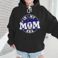 Baseball Mom Era Player Mother Game Day Wmen Hoodie