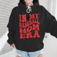 In My Baseball Mom Era Red Wmen Hoodie In My Baseball Mom Era Red Wmen Hoodie