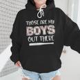 Baseball Mom And Grandma Those Are My Boys Baseball Game Wmen Hoodie Baseball Mom And Grandma Those Are My Boys Baseball Game Wmen Hoodie
