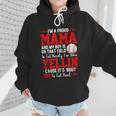 Baseball Mom Mama Baseball Lover Sport Mother's Day Wmen Hoodie Baseball Mom Mama Baseball Lover Sport Mother's Day Wmen Hoodie