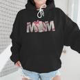 Baseball Mom With Pink Bow Wmen Hoodie Baseball Mom With Pink Bow Wmen Hoodie
