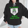 Baseball Mom Quote My Stepson Works From Home Wmen Hoodie Baseball Mom Quote My Stepson Works From Home Wmen Hoodie