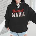 Baseball Mom Retro Groovy Baseball Mama Women Mother's Day Wmen Hoodie Baseball Mom Retro Groovy Baseball Mama Women Mother's Day Wmen Hoodie