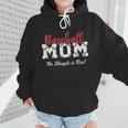Baseball Mom The Struggle Is Real Wmen Hoodie