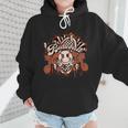 Baseball Mom Vintage Retro Groovy Sport Fan Mother Day Wmen Hoodie