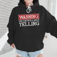 Baseball Mom Warning Uncontrollable Yelling Funny Sign Wmen Hoodie Baseball Mom Warning Uncontrollable Yelling Funny Sign Wmen Hoodie
