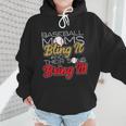 Baseball Moms Bling It & Their Sons Bring It For Women Wmen Hoodie Baseball Moms Bling It & Their Sons Bring It For Women Wmen Hoodie