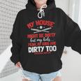 Baseball Moms My Kids Are Dirty Too Wmen Hoodie Baseball Moms My Kids Are Dirty Too Wmen Hoodie