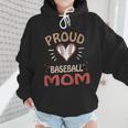 Baseball Moms Mother Kids Girls Boys School Game Wmen Hoodie