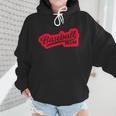 Baseball Softball Baseball Mom Baseball Wmen Hoodie