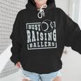 Busy Raising Ballers Graphic For Baseball Moms Wmen Hoodie Busy Raising Ballers Graphic For Baseball Moms Wmen Hoodie