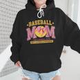 Coquette Baseball Mom Bow Like A Normal Mom But Mother's Day Wmen Hoodie