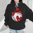 Custom Baseball Mom Number 7 Heart For Mom Mommy Wmen Hoodie Custom Baseball Mom Number 7 Heart For Mom Mommy Wmen Hoodie