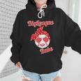 Cute Love Baseball BigLeague Babe Hot Baseball Mom Wmen Hoodie