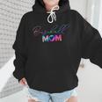 Cute Mother's Day Teeball T-Ball Baseball Mom Wmen Hoodie