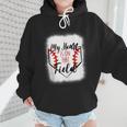 My Heart Is On That Field Baseball Mom Momm Wmen Hoodie My Heart Is On That Field Baseball Mom Momm Wmen Hoodie