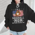I'm a Baseball Mom Nothing Scares Me Baseball Wmen Hoodie