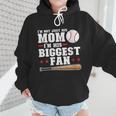 I'm Not Just His Mom I'm His Biggest Fan Baseball Mom Wmen Hoodie I'm Not Just His Mom I'm His Biggest Fan Baseball Mom Wmen Hoodie