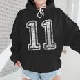 Jersey Number 11 T-Shirt Football Eleven Number Baseball Mom Wmen Hoodie Jersey Number 11 T-Shirt Football Eleven Number Baseball Mom Wmen Hoodie