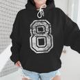 Jersey Number 8 Eight T-Shirt Football Number Baseball Mom Wmen Hoodie Jersey Number 8 Eight T-Shirt Football Number Baseball Mom Wmen Hoodie