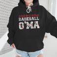 Loud And Proud Baseball G'Ma Baseball Mom Wmen Hoodie
