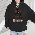 Loud And Proud Baseball Mom Wmen Hoodie