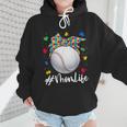 Messy Ball Puzzle Baseball Mom Life Autism Awareness Month Wmen Hoodie Messy Ball Puzzle Baseball Mom Life Autism Awareness Month Wmen Hoodie