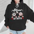 Mom Of Both Soccer Baseball Mom Of A Baseball Soccer Player Wmen Hoodie Mom Of Both Soccer Baseball Mom Of A Baseball Soccer Player Wmen Hoodie
